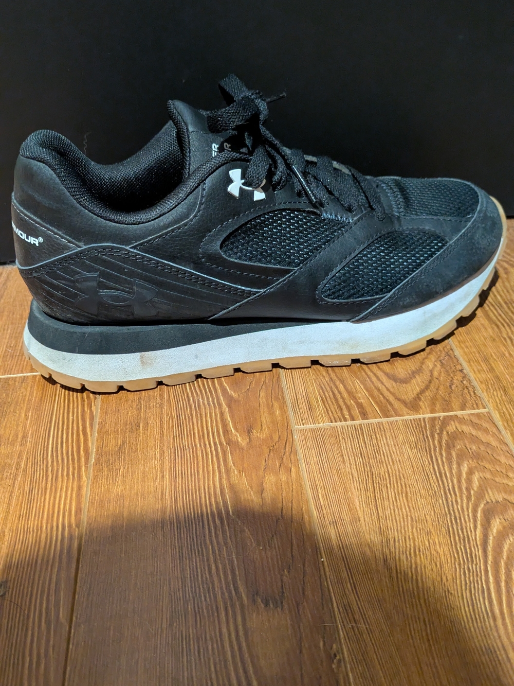 Under Armour Black Athletic Sneaker